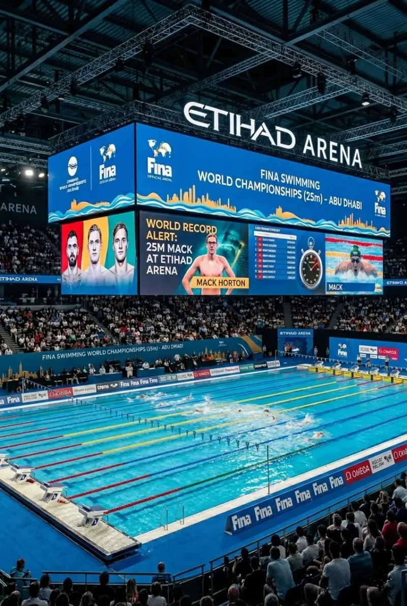 FINA World Swimming Championship 2021: Aquatic Venue IT Case Study, event IT delivery by IP Care